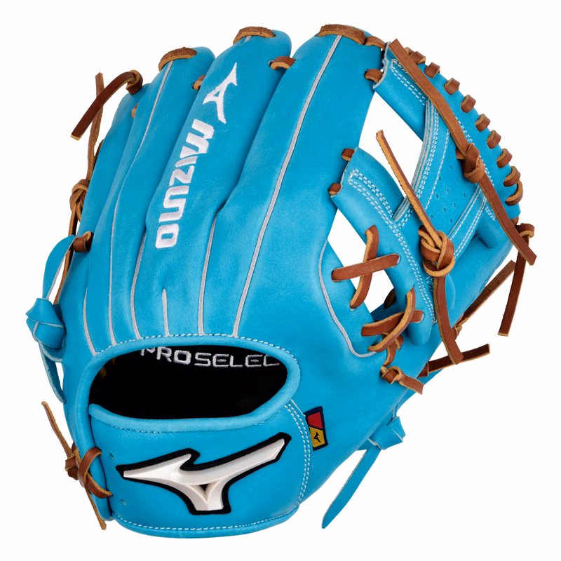 GPS-42R Pro Select, Premium Infielder Baseball Glove, 11.5", Regular Pocket, Deep 3 N Web, Sky Blue