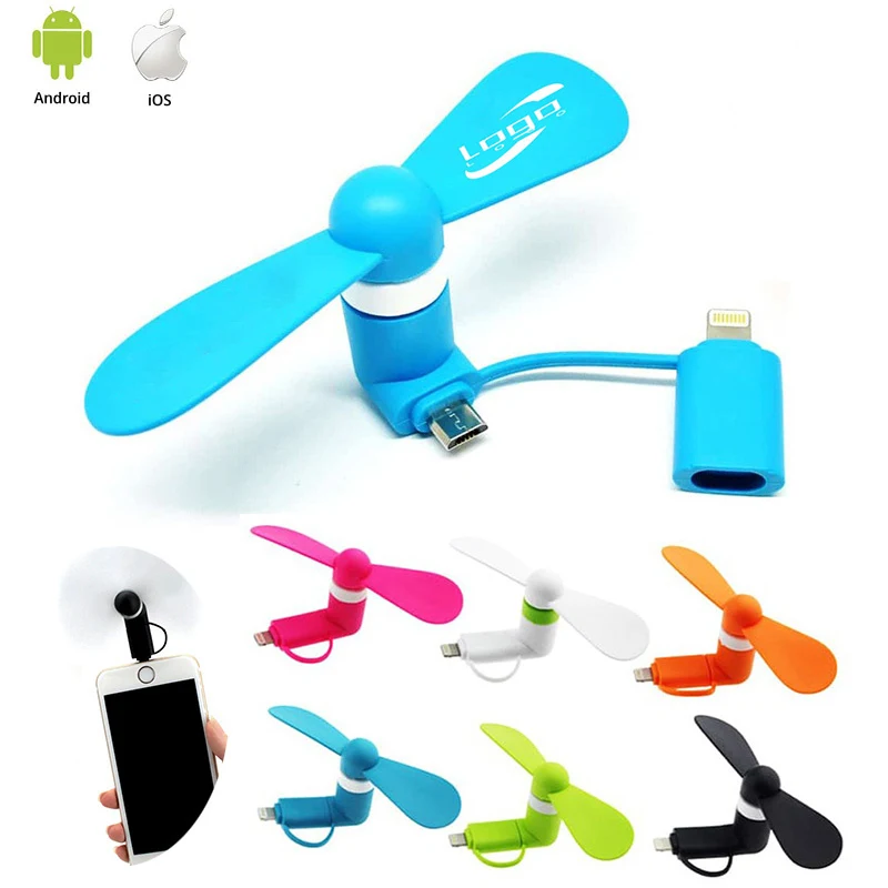 Portable 2 in 1 Cellphone Fan 1