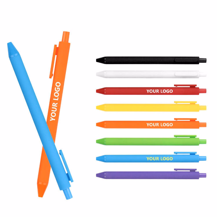 Macaron-colored ballpoint pen