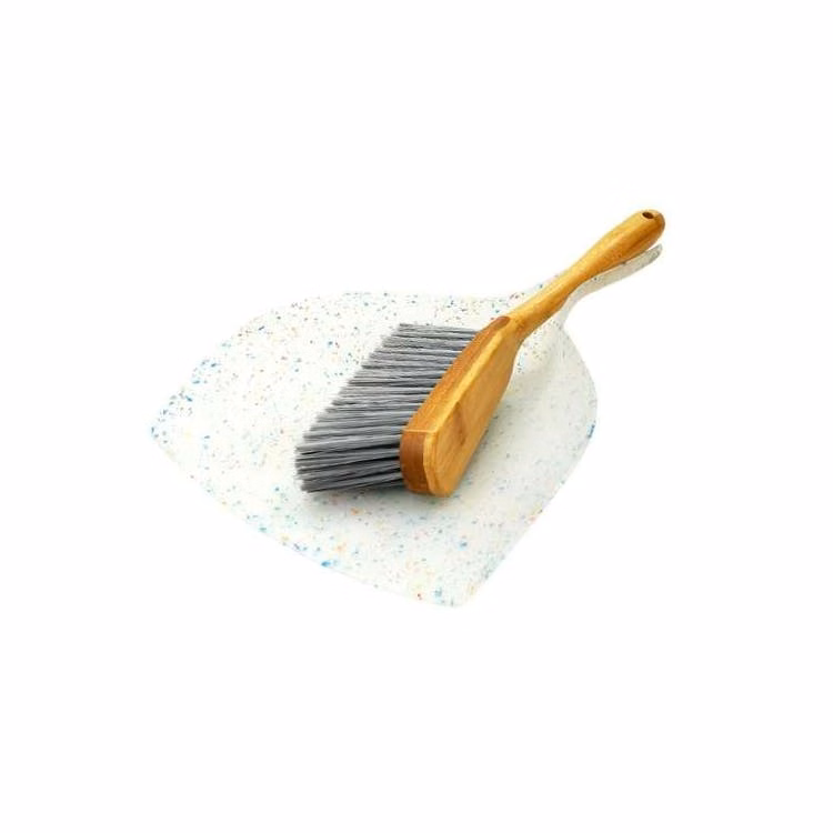 Bonita Home Bamboo Dustpan Brush Sets