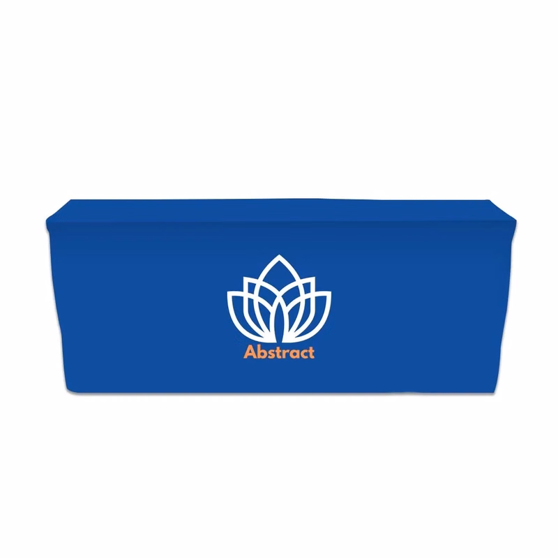 Fitted Table Covers, 4 sided - Zipper Back (8' x 2.5')