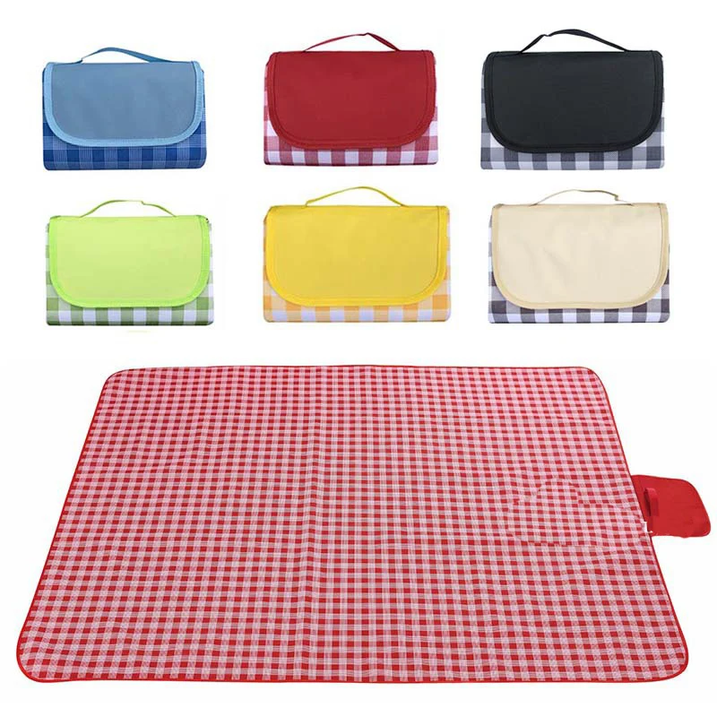 Picnic Blanket Outdoor Picnic Beach Mat Foldable Thick Campi 1