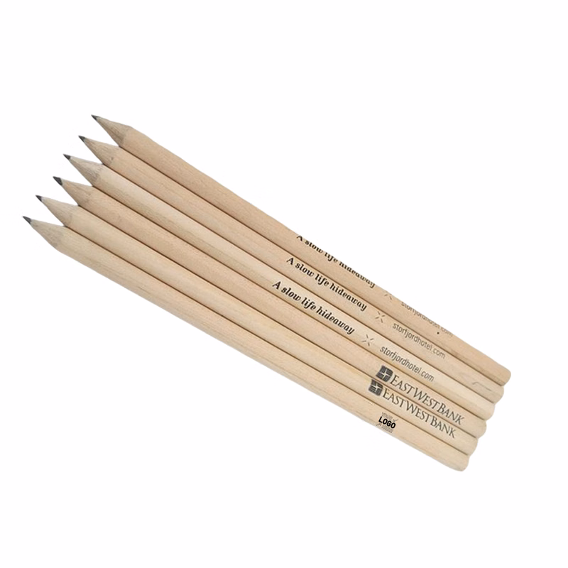 7" Wooden Color HB Pencils