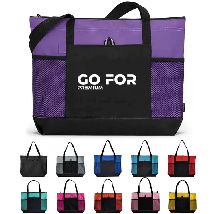 Large Capacity Tote Bag 600D Oxford, custom tote bag with logo imprint 1