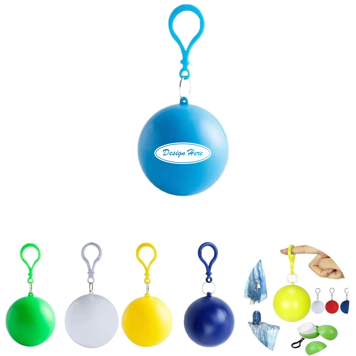 Thickened Disposable Poncho Ball for Adults & Students 1