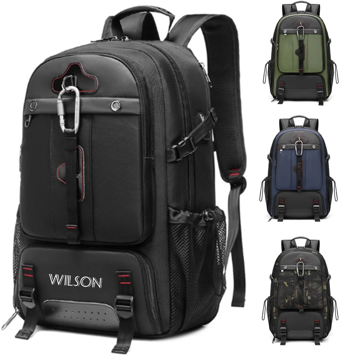 Men's Backpack with USB Charging Port 1