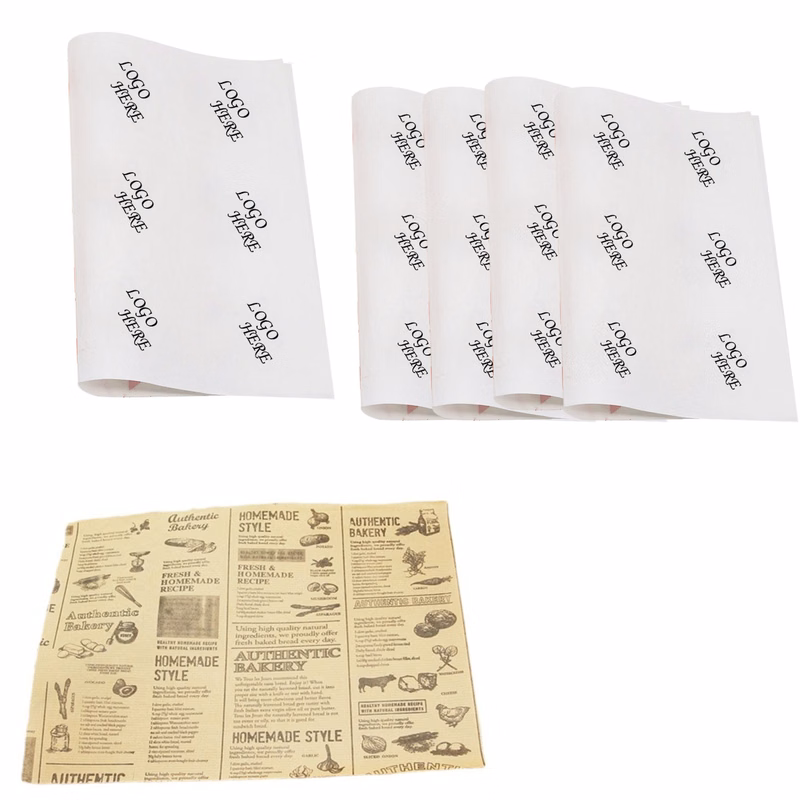Custom Sandwich Wrapping Paper/Hamburger Paper