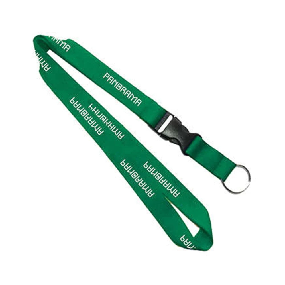3/4" Single Ended Dye-Sublimation Lanyard w/Safety Break or Buckle Release 1