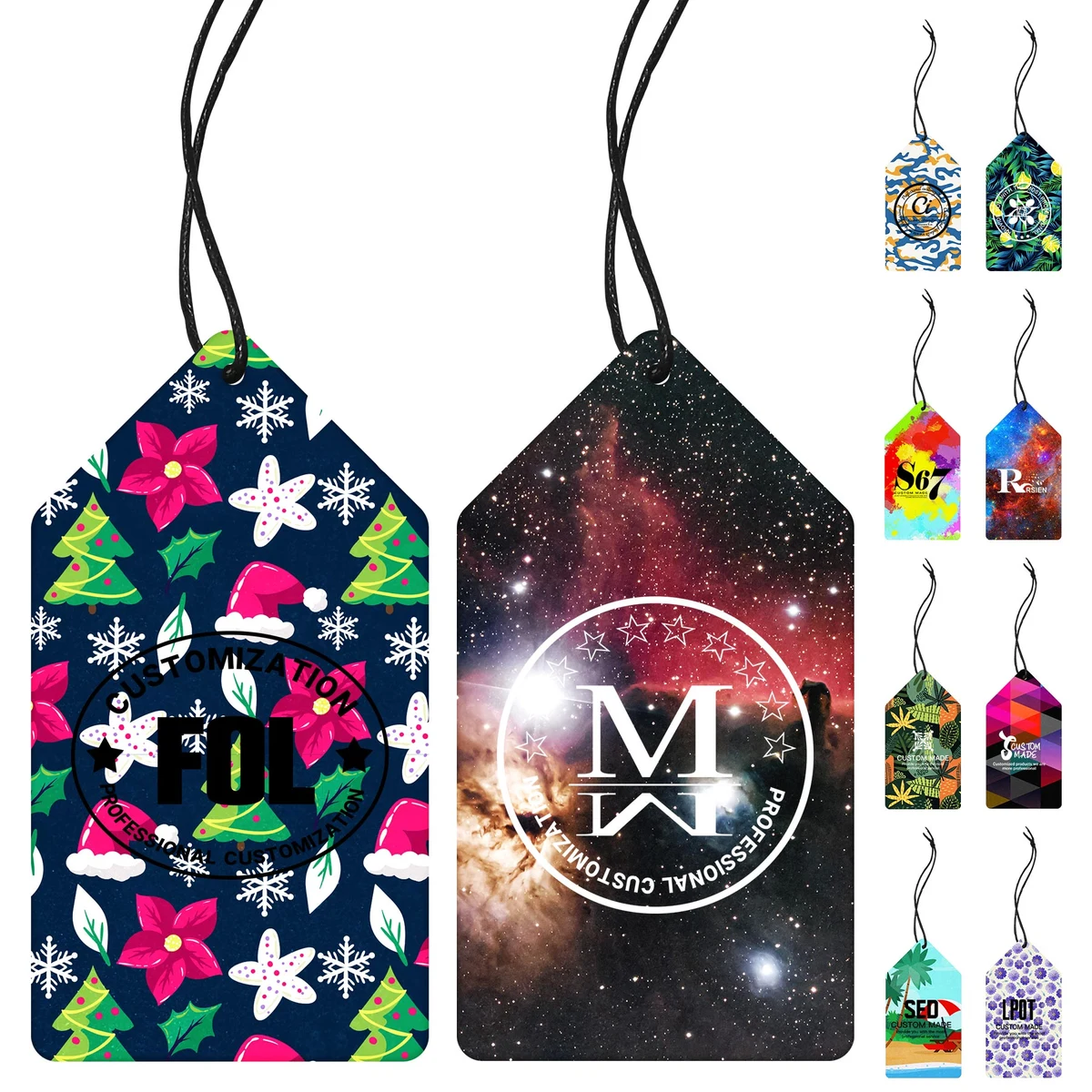 Custom Shaped Car Air Freshener 1