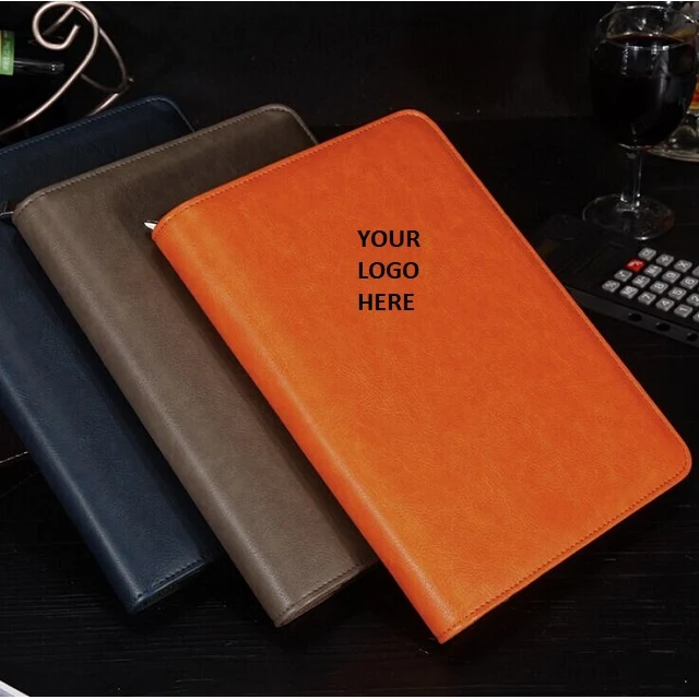 Business Folder A5 Notebook w/ Calculator & Card Holder 1