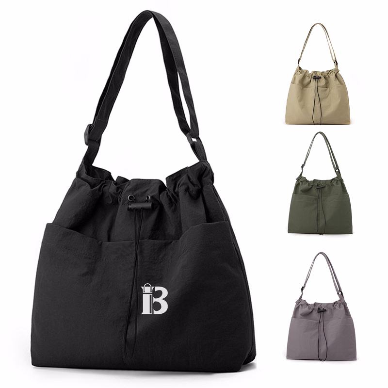 Nylon Hobo Crossbody Shoulder Bag