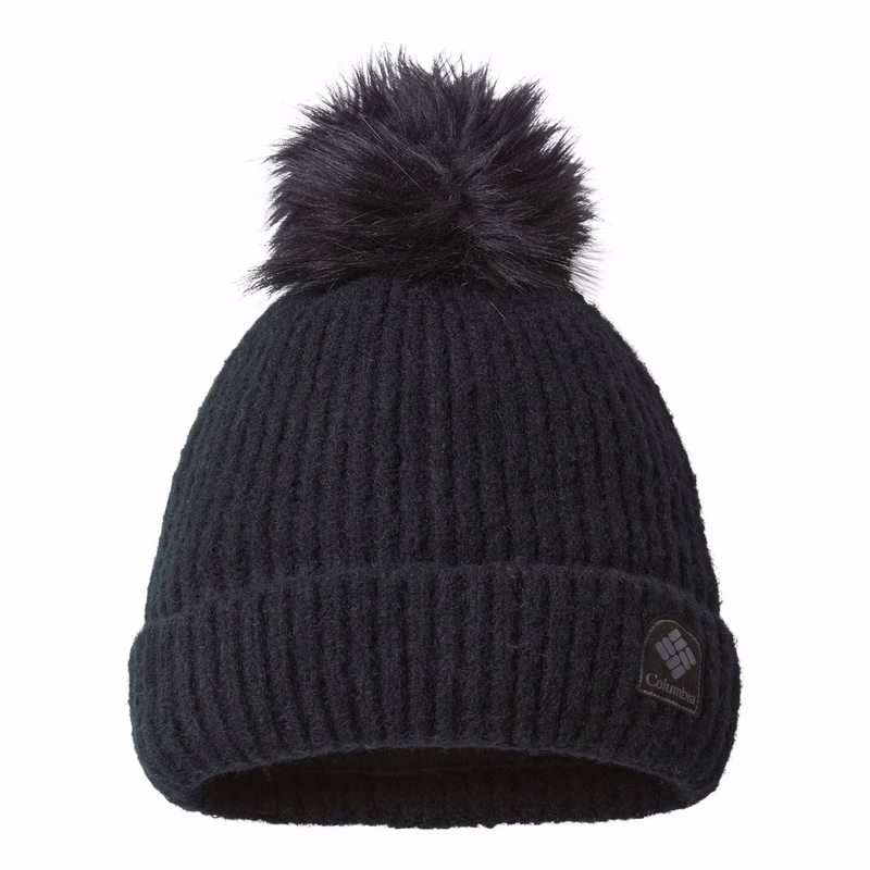 Winter Blur™ Pom-Pom Cuffed Beanie - 186210
