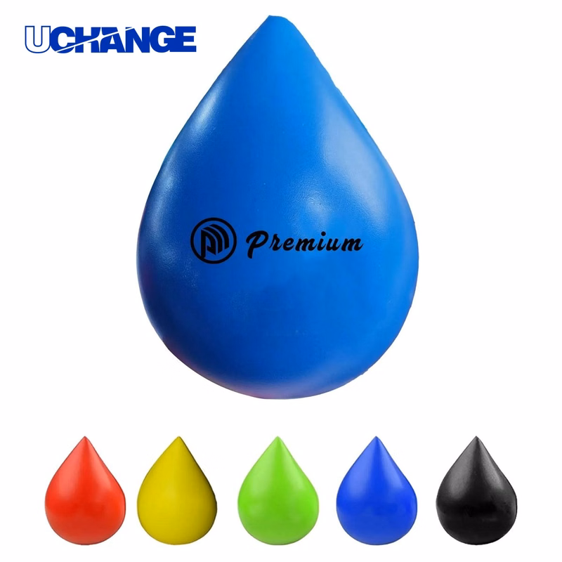 Water Drop-Shaped Stress Ball