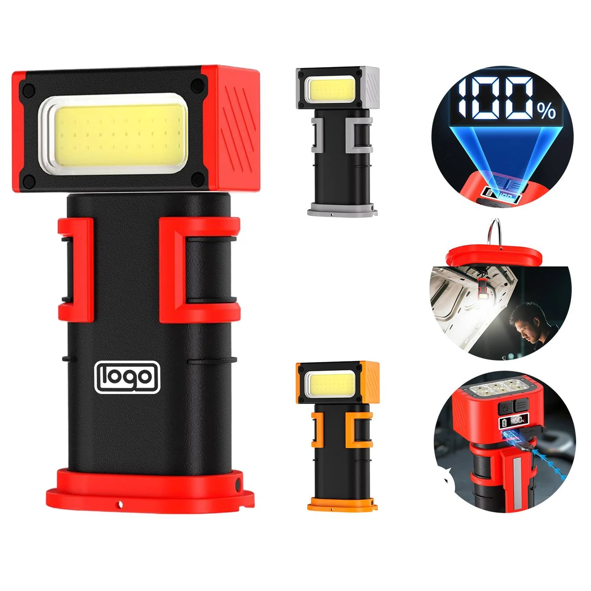 Multifunction LED COB Magnetic Work Light 1