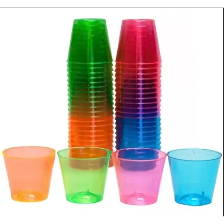 Plastic Rainbow Tableware Cup 1