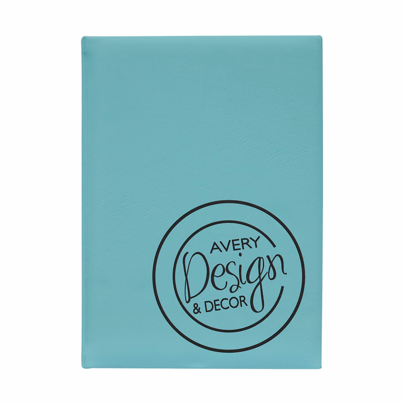 7" x 9" Teal Green Leatherette Sketch Book