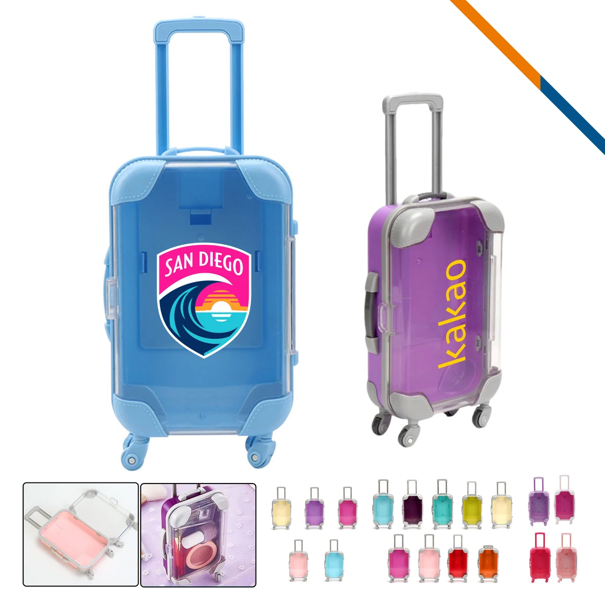 PackTiny Mini Clear Suitcase Storage Box 1