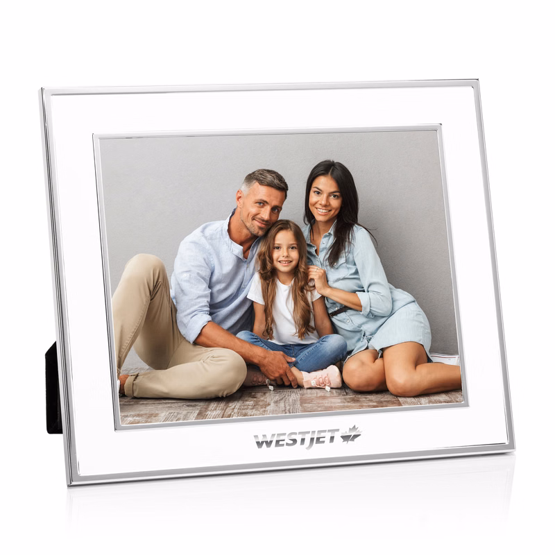 Grenada Frame - White/Silver