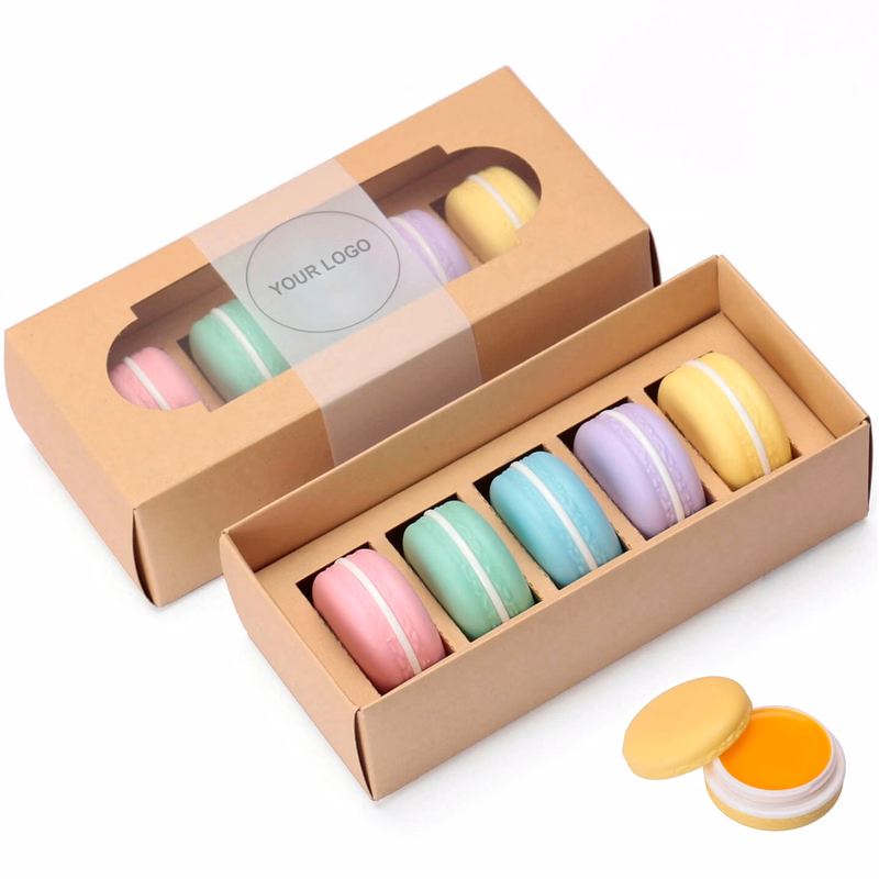 Macaron Lip Balm Gift Set