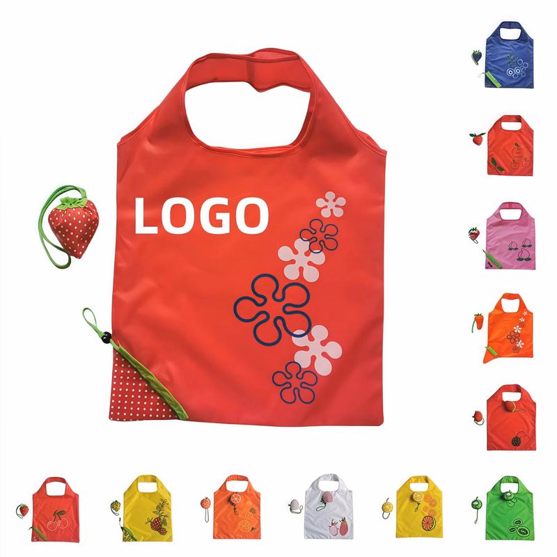 Portable Fruit Shaped Foldable Tote Bag