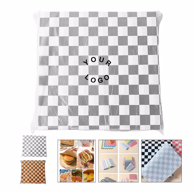 Kraft Deli Wrap with Logo Print