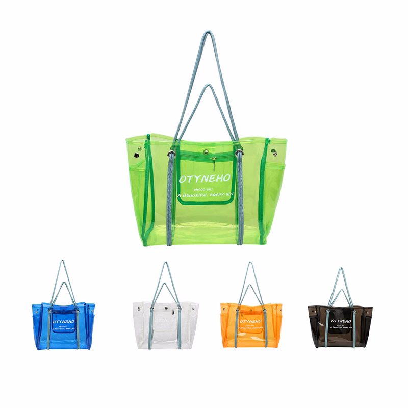 Large PVC Clear Shoulder Bag