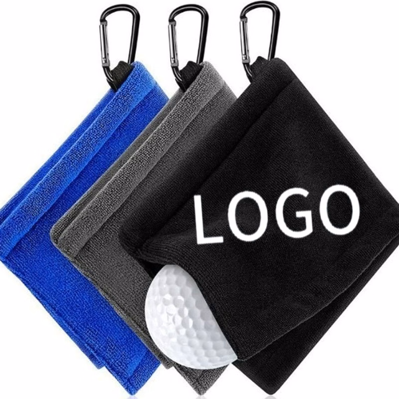 Hanging Golf Towel with Carabiner