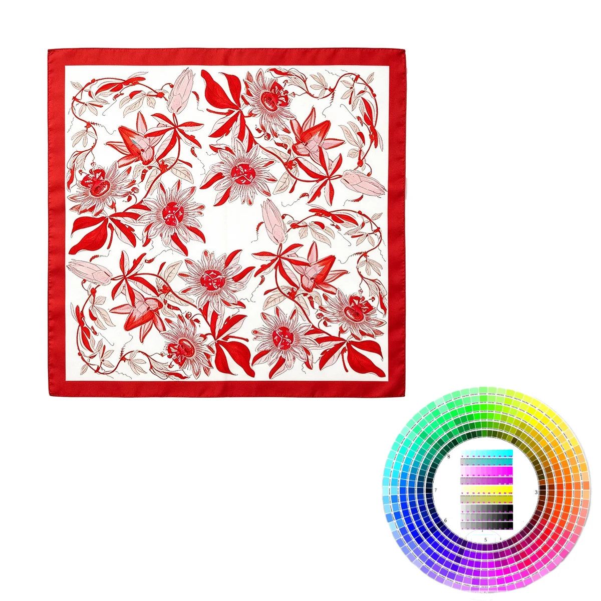 Custom Satin Square Bandana 1