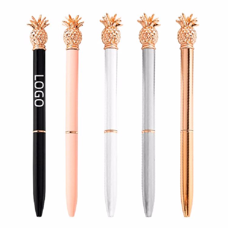 Twist Action Pineapple Shaped Ballpoint Pen