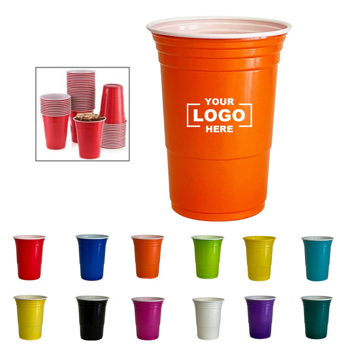 16 Oz Disposable Solo Cups Beer Pong Party Game Essentials 1