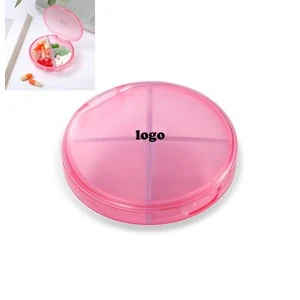 Round Clear Pill Box 1