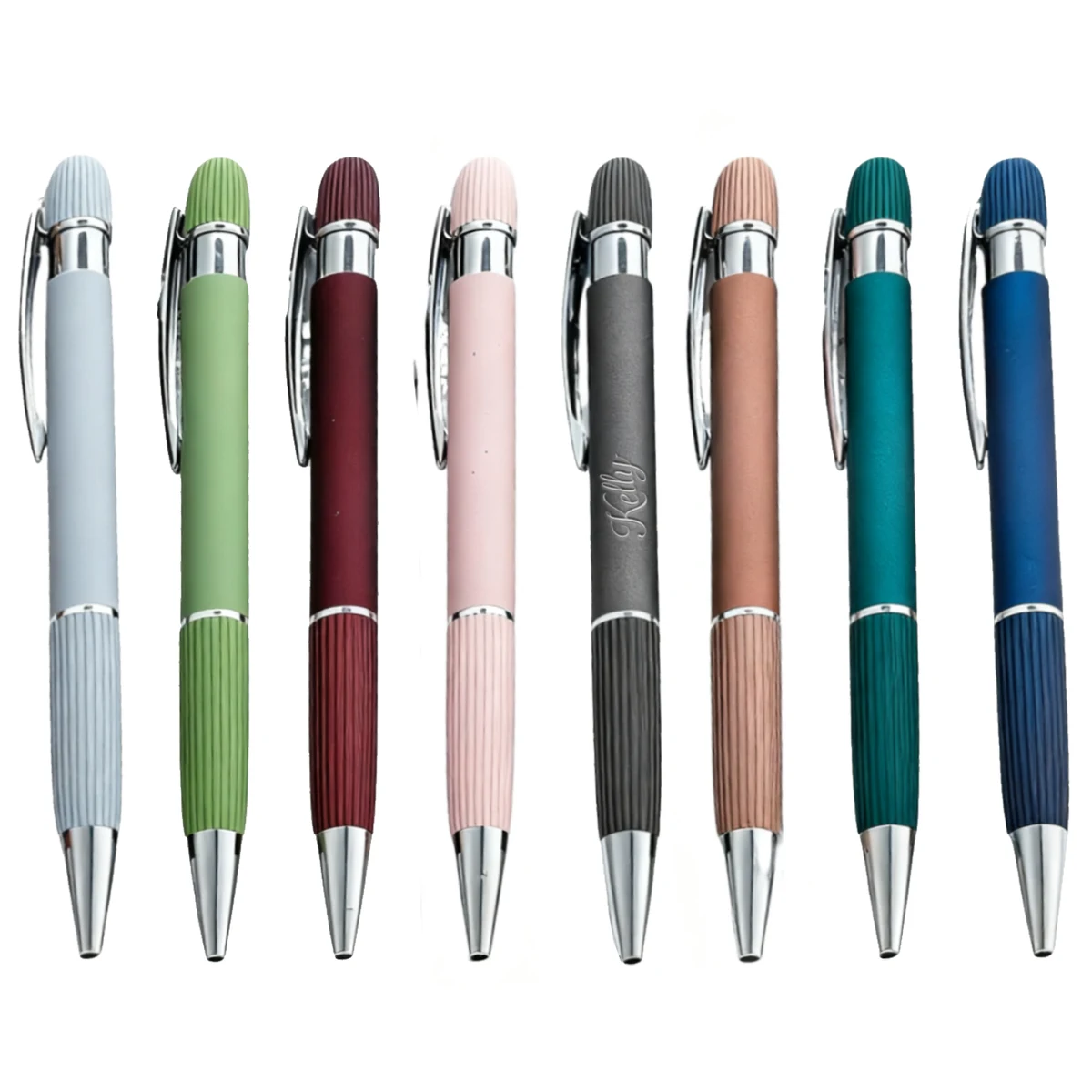 Aluminum Bar Retractable Ballpoint Pen, custom pen with logo imprint 1
