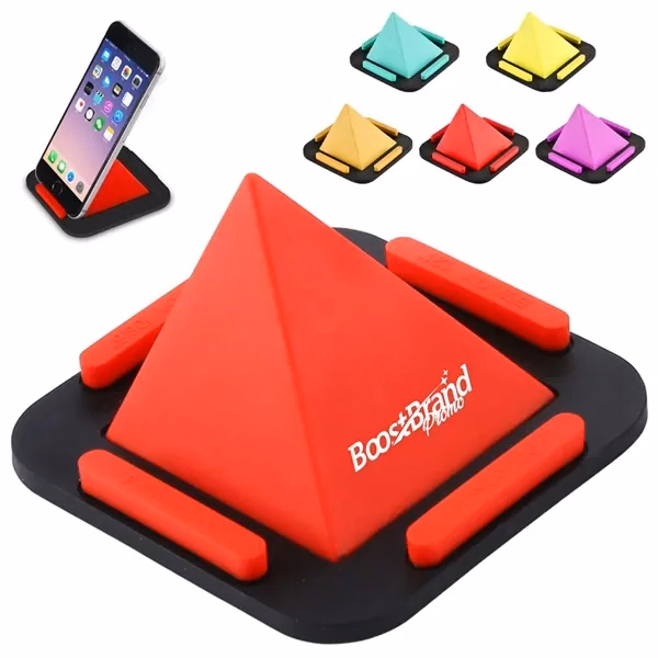 Custom Universal Pyramid Phone & Tablet Stand — Hands-Free Viewing Essential