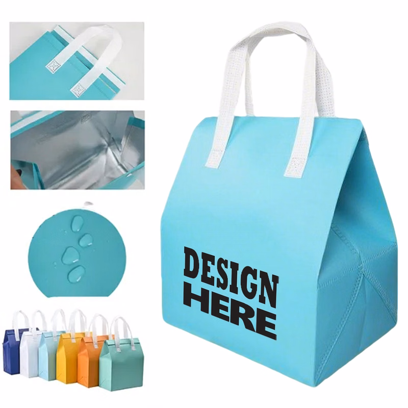 Non-Woven Insulated Lunch Tote Bag