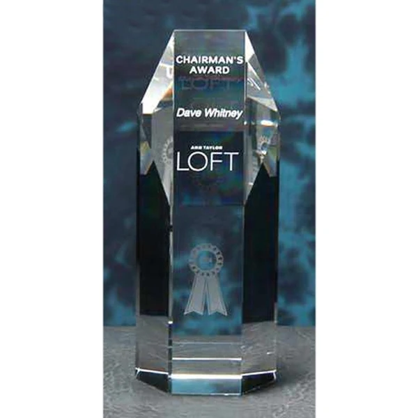 Hexagon Tower Crystal Award 1