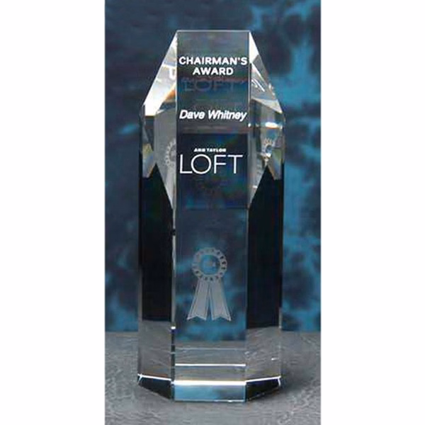 Hexagon Tower Crystal Award