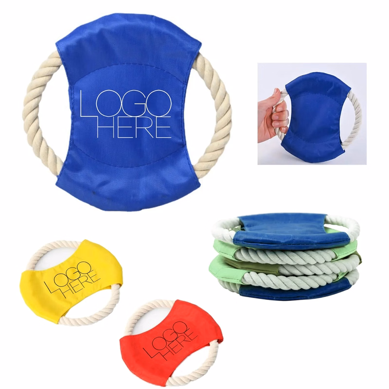 Happy Pet Rope Flying Disc MOQ50pcs