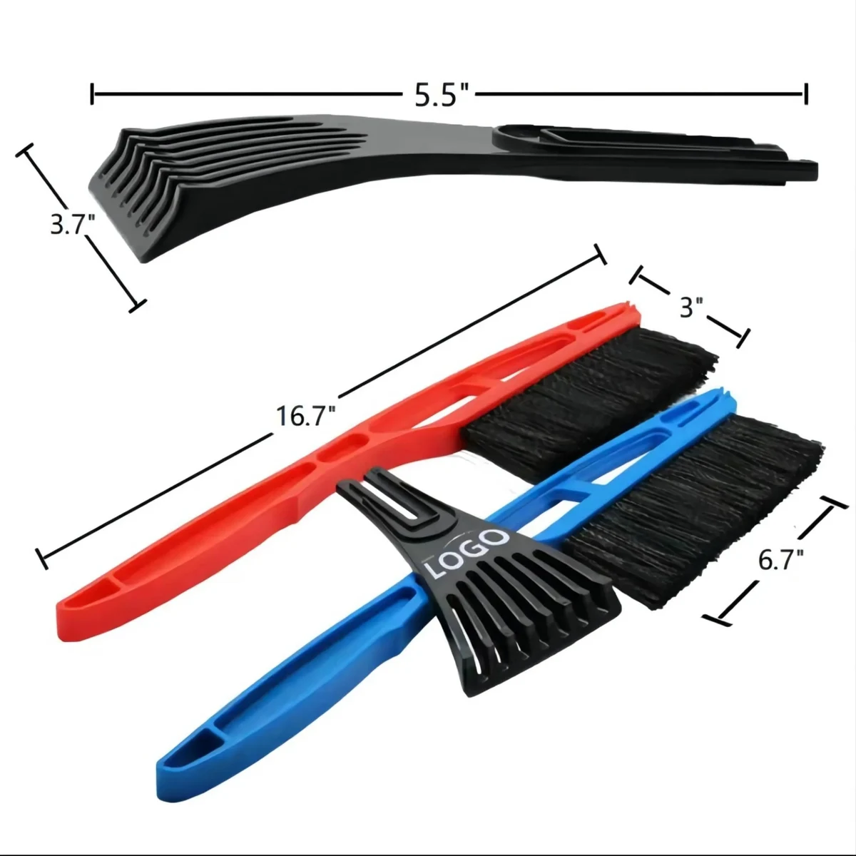 2 in 1 Ice Scraper / Brush MOQ 100PCS 1