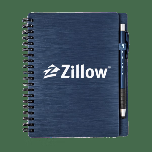 Mercury Notebook Set with Matching Stylus Pen