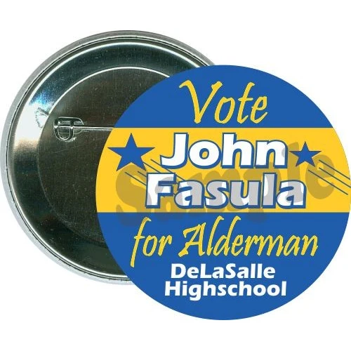 School Election, Custom, School Button 1