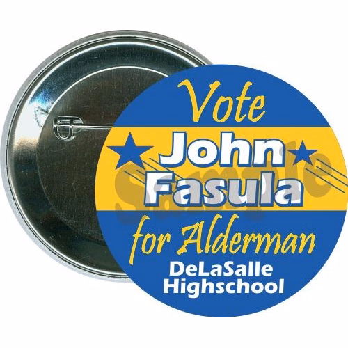 School Election, Custom, School Button