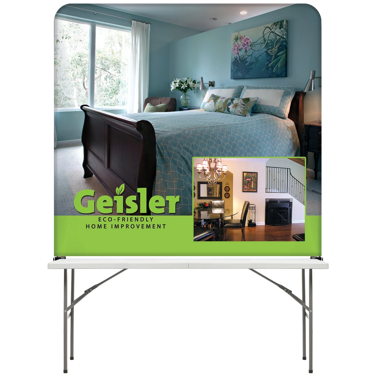6' Table Top Hardware & Large Banner Kit 1