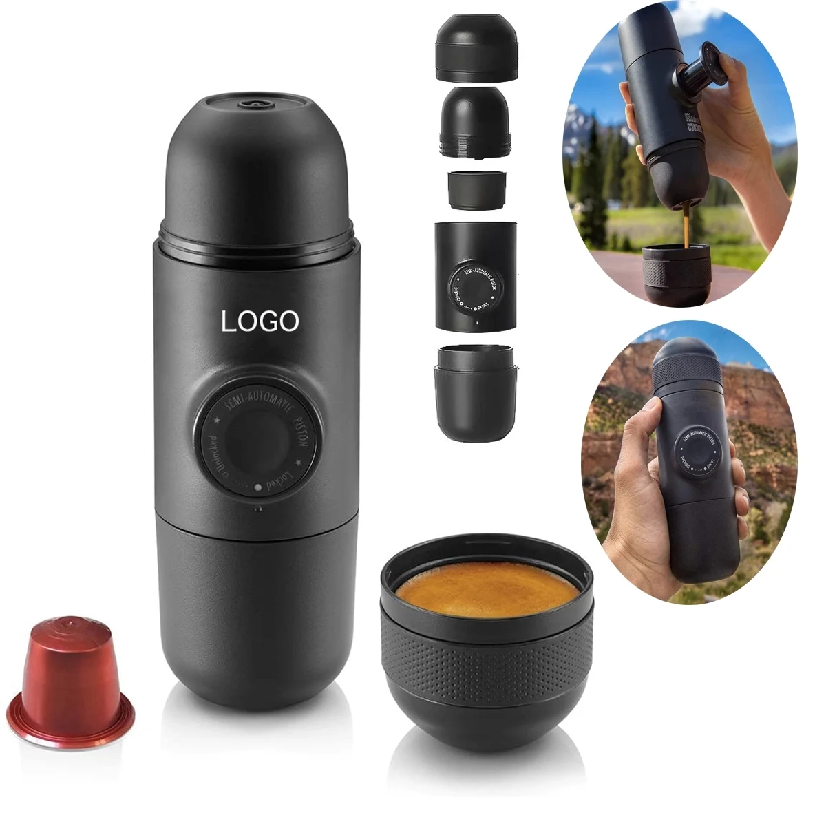 Portable Mini Espresso Coffee Maker 1