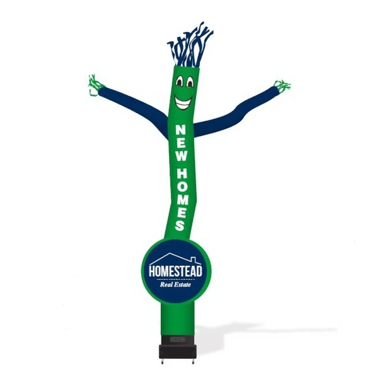 15 Ft Logo Dude Tube Air Dancers Fabric Only - Fan Optional 1