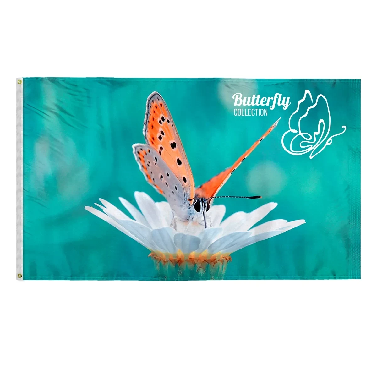 Custom Digital Print Flag 6' x 10' 2 Sided Poly 1