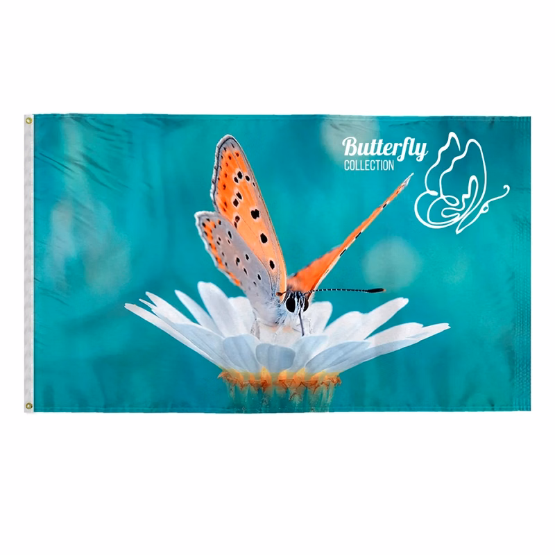 Custom Digital Print Flag 6' x 10' 2 Sided Poly