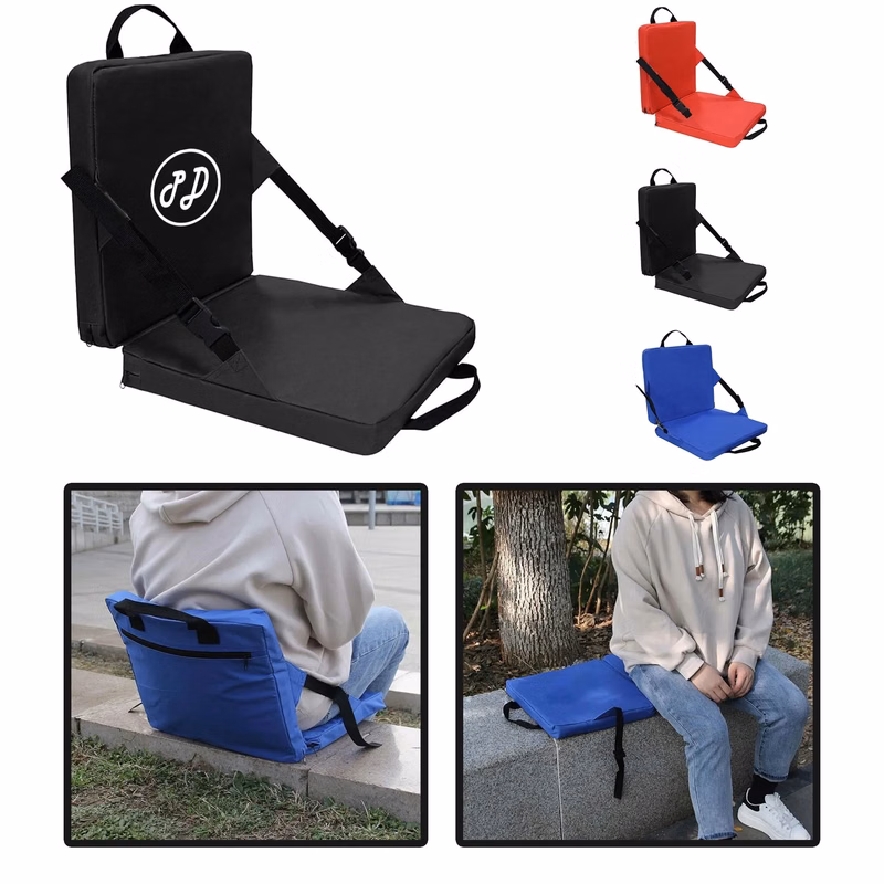 Outdoor Stadium Cushion With Backrest