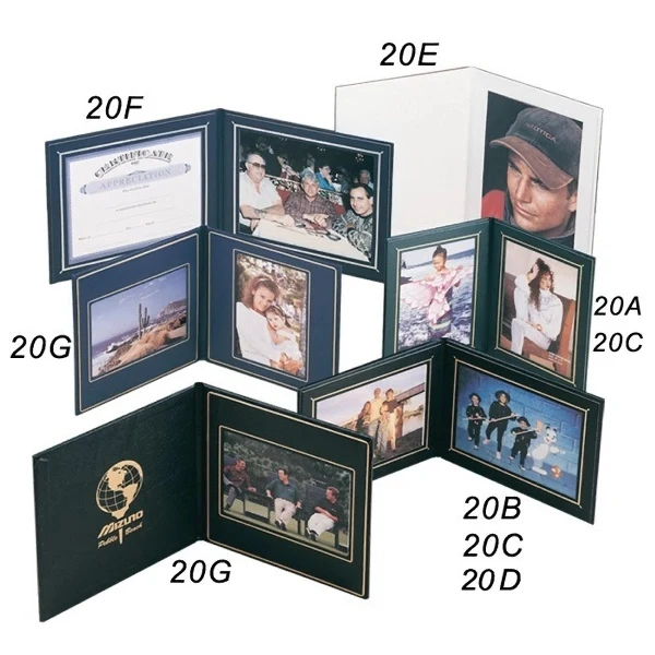 Superior Double Photo Certificate Frame Bookstyle 1