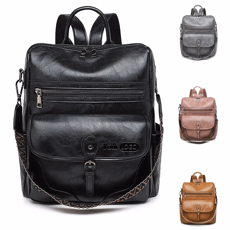 PU Lightweight Retro Women's Backpack