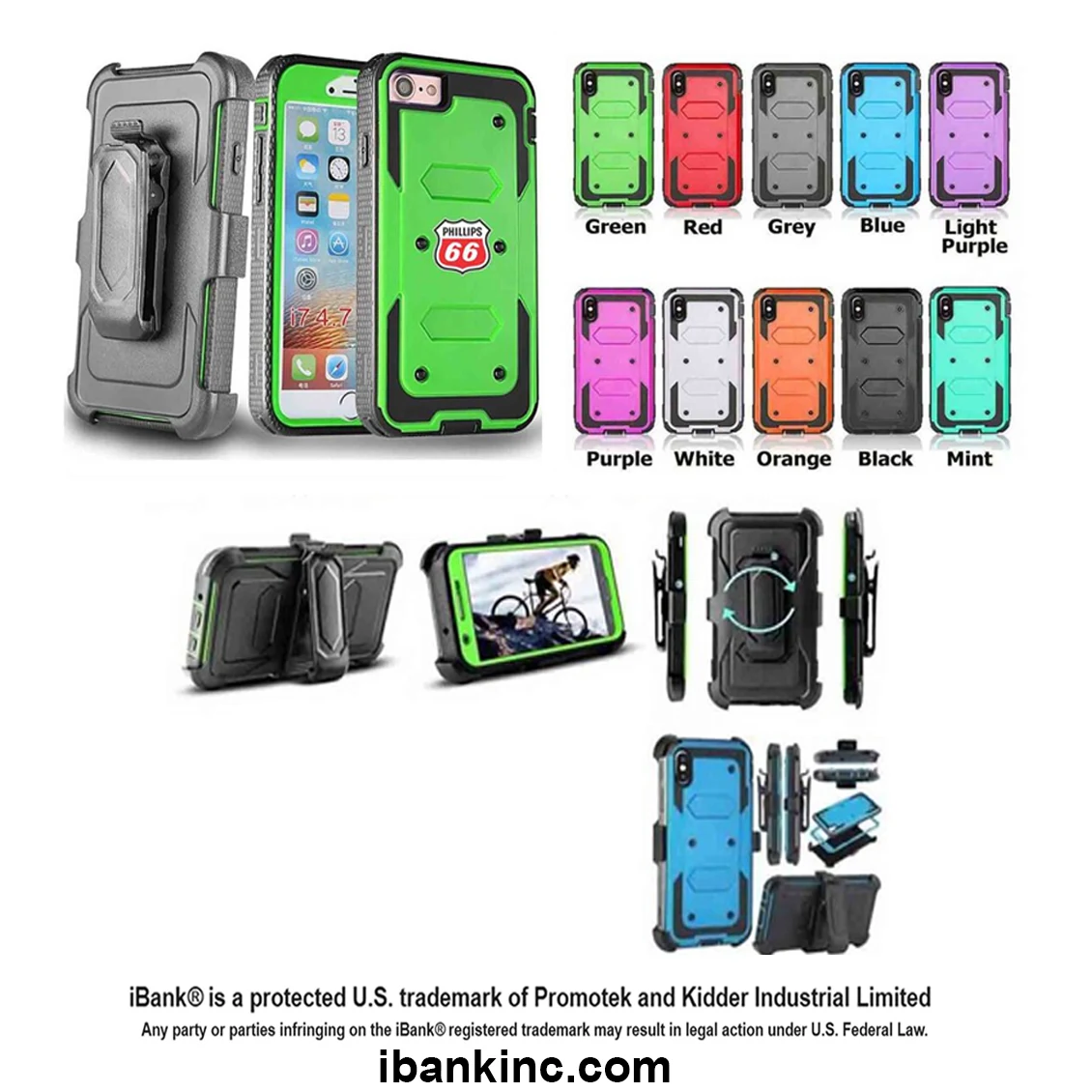 iBank ® Shockproof Case for Galaxy Note 20/10/16 Ultra Plus 1